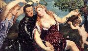 Paris Bordone Allegory with Lovers USA oil painting artist